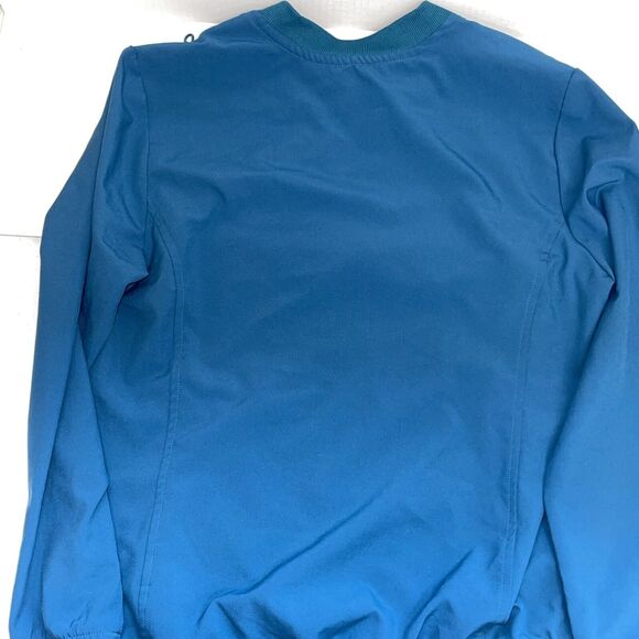 Teal Momentum By Maevn Scrub Jacket Size M - Picture 11 of 11